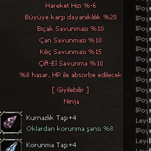  +9 NİNJA ÇELİĞİ ELİT EFSUN